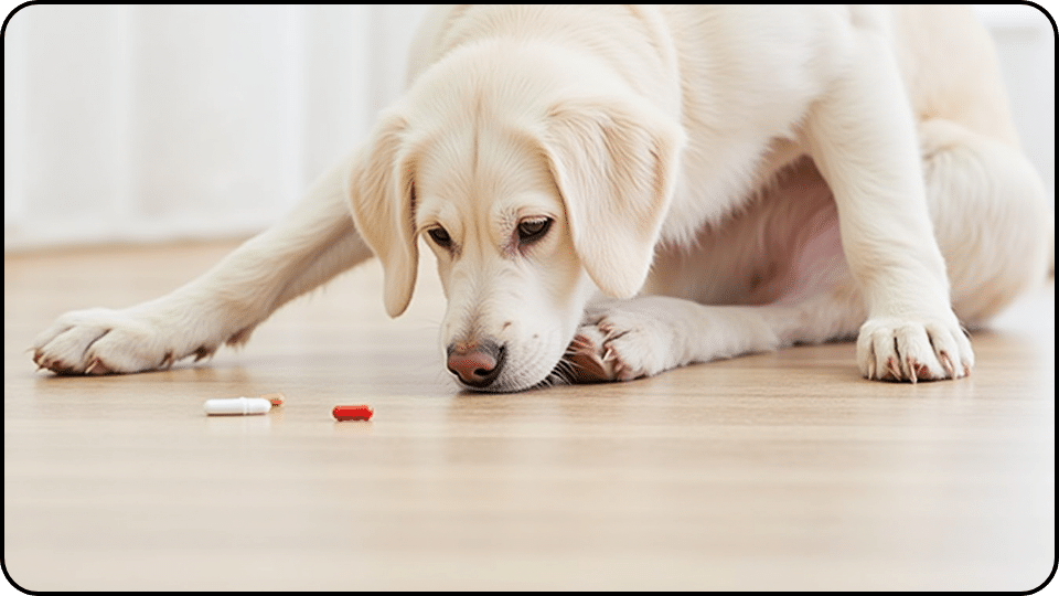 Administering a pill directly into your dogs mouth can be simplified with the right approach