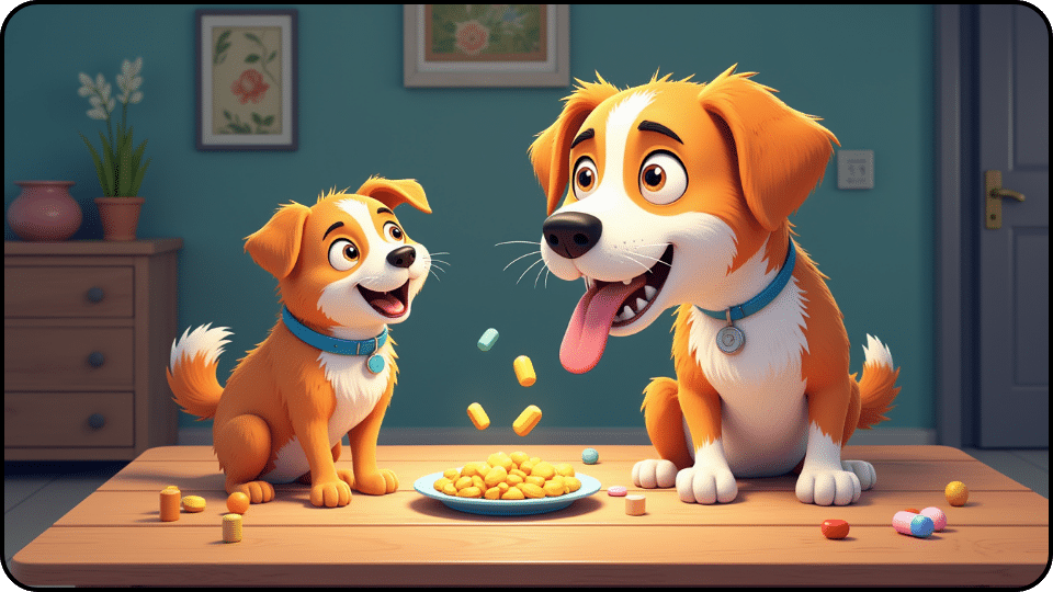 Hiding dog pills in food is a clever and effective way to ensure your pet takes their medication without fuss