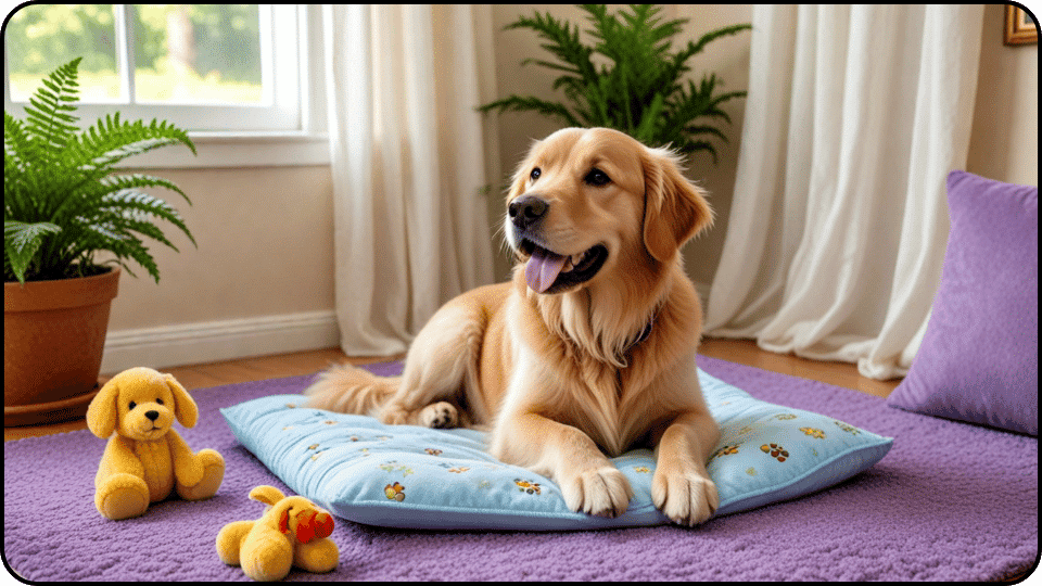 How Long Do You Have to Wait to Spay a Dog After Heat A Gentle Golden Retriever Her Fur A Cascade Of Su 1