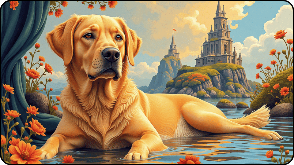 How Long Do You Have to Wait to Spay a Dog After Heat The Image Features A Vibrant Yellow Labrador Retri 1