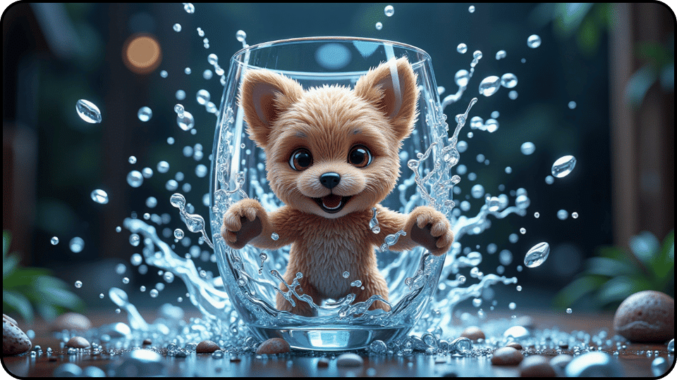 How Long Do You Have to Wait to Spay a Dog After Heat Ultra Realistic Illustration. Macro Viewwater Exp 1