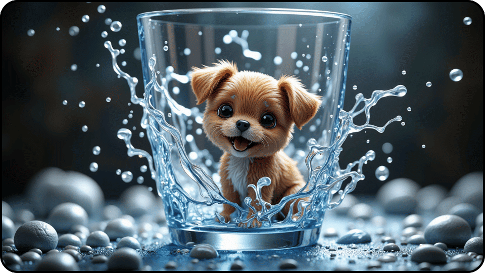 How Long Do You Have to Wait to Spay a Dog After Heat Ultra Realistic Illustration. Macro Viewwater