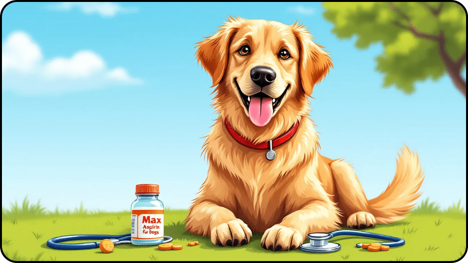 A dog looking healthy and happy, representing the importance of understanding aspirin use for dogs