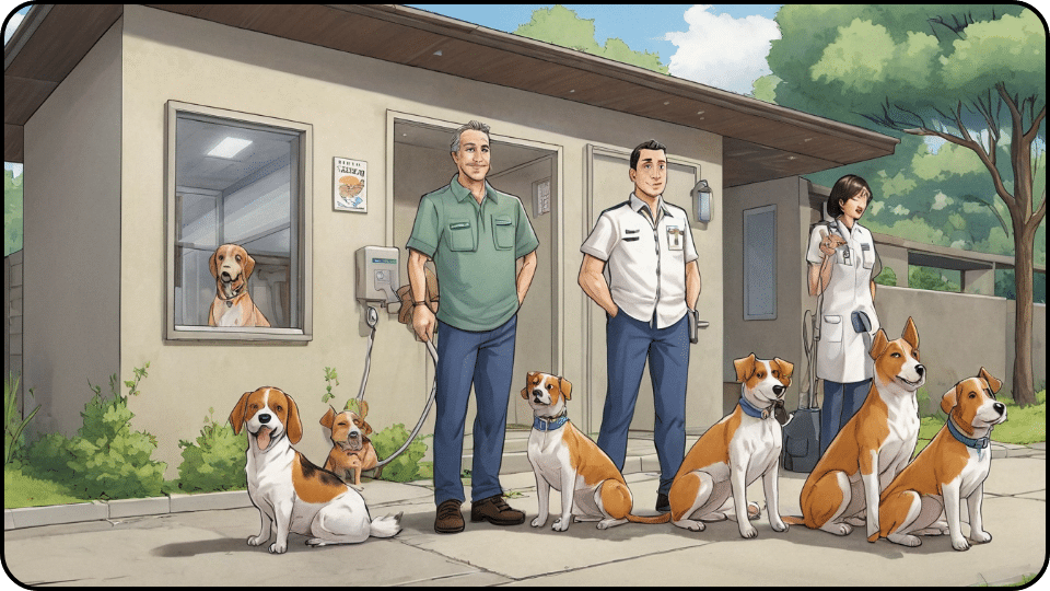 Adult Dogs With Vets