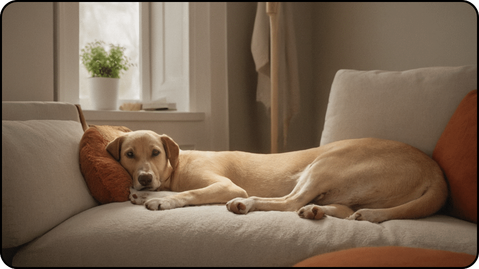 Dog A Cozy Place To Relax Sick 1