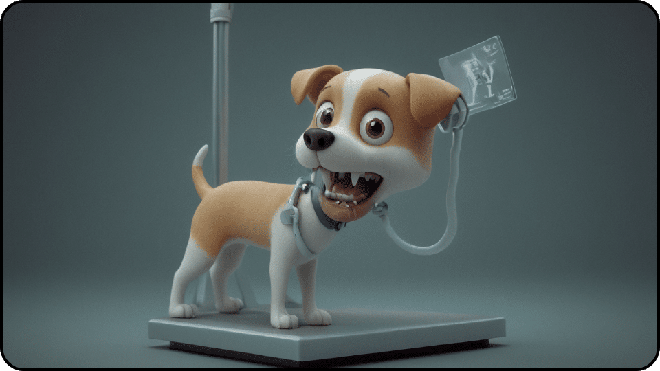 how to make a dog with a slipped disc comfortable taking x ray